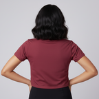 Women’s Crop Top Self Love Print