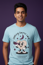 Men’s Regular T-Shirt Cosmic Love Print