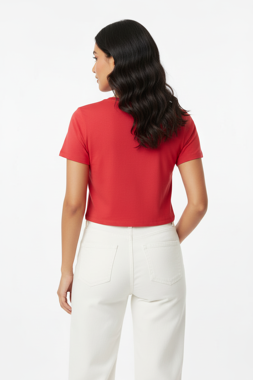 Women’s Crop Top XO Print