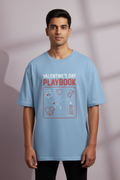 Men’s Oversized T-Shirt Playbook Print