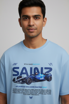 Men's Oversized T-Shirt Car Print