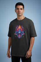 Men's Oversized T-Shirt Chakra print