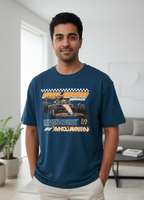 Men's Oversized T-shirt Car Print