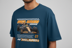 Men's Oversized T-shirt Car Print
