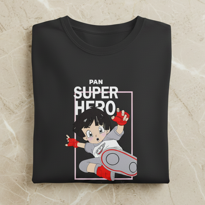 Men's Oversized T-Shirt Super Hero Print
