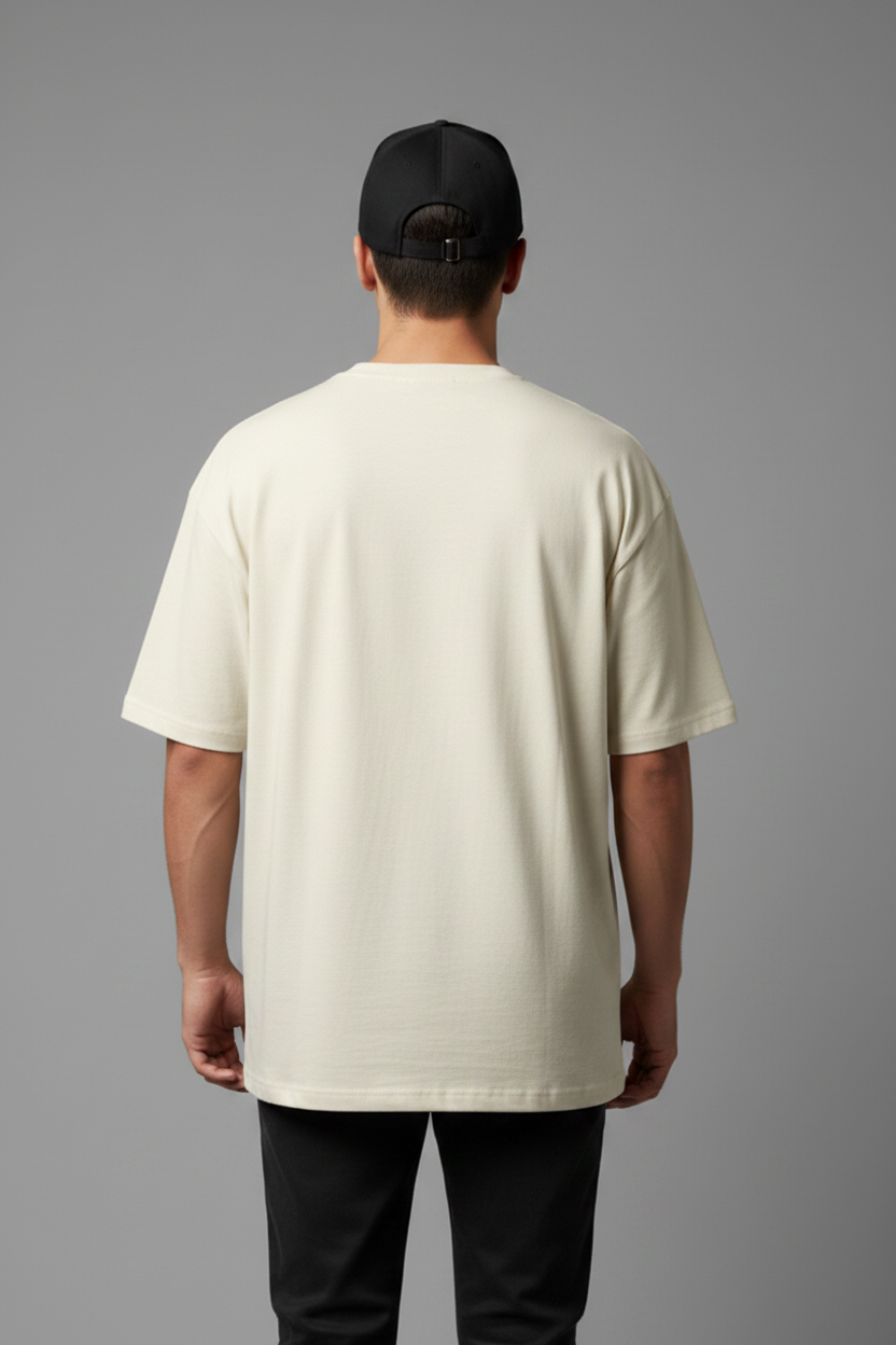 Men's Oversized T-Shirt Chill Teddy Print