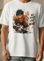 Men's Oversized T-Shirt No Rules Print