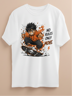 Men's Oversized T-Shirt No Rules Print
