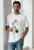 Unisex Oversized T-Shirt Corporate Employee Print