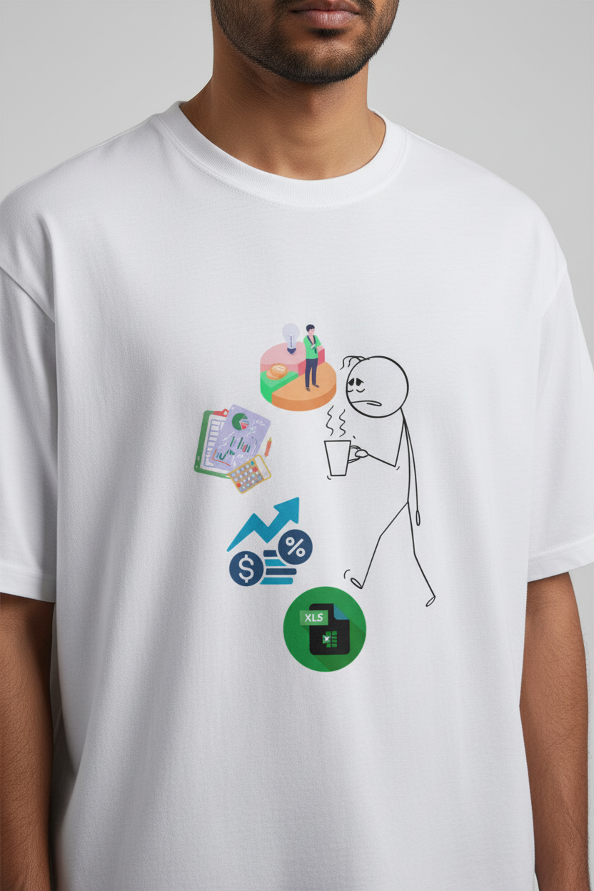 Unisex Oversized T-Shirt Corporate Employee Print