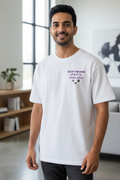Men's Oversized T-shirt 'Version of Myself' Print