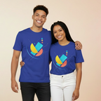 Unisex Abstract Print Regular T-Shirt