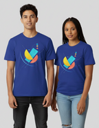Unisex Abstract Print Regular T-Shirt