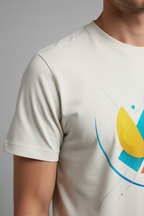 Unisex Abstract Print Regular T-Shirt