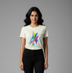 Unisex Abstract Print Regular Fit T-Shirt