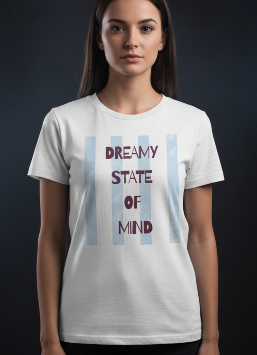 Unisex Regular T-shirt Dreamy State Print