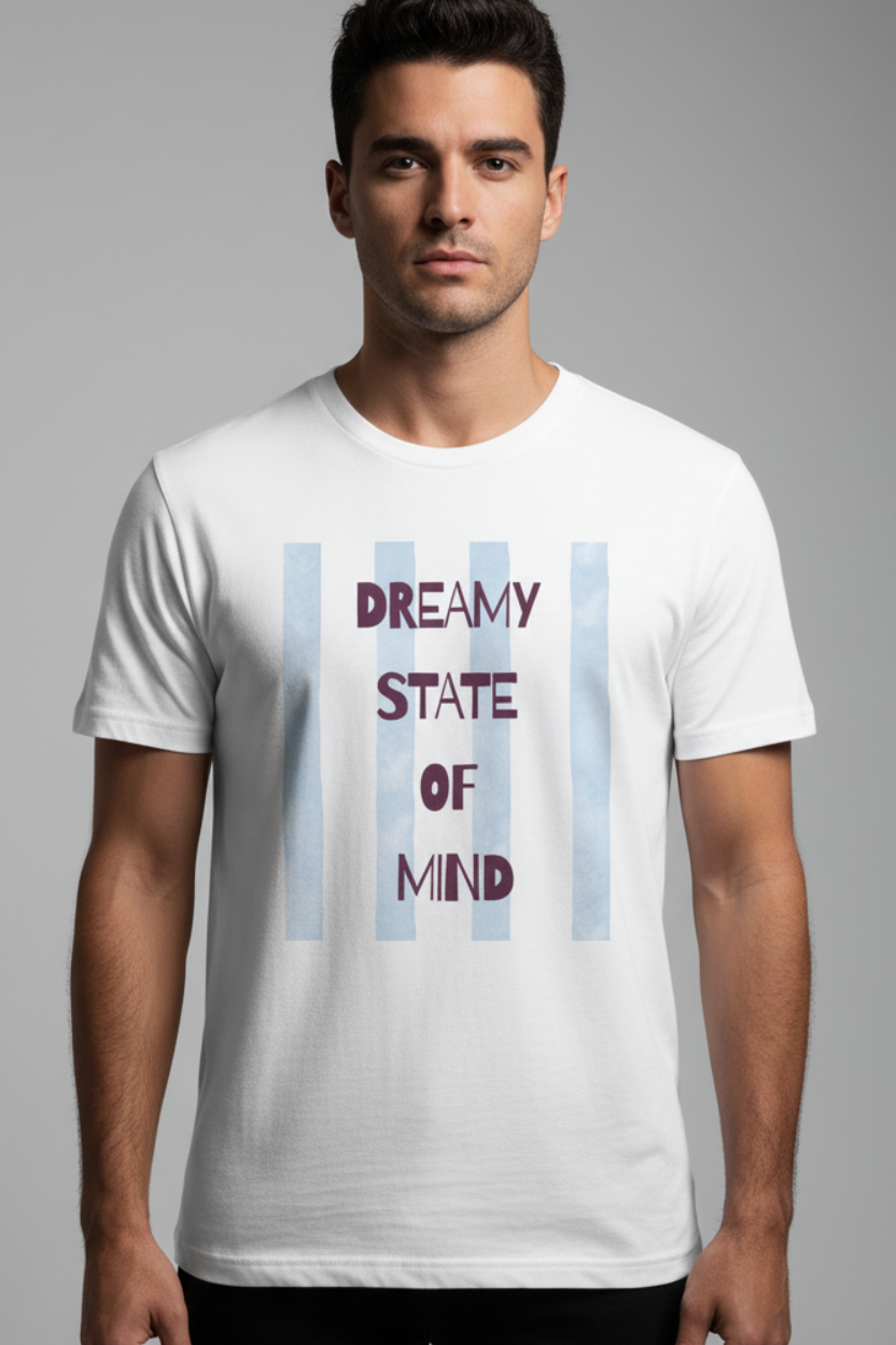 Unisex Regular T-shirt Dreamy State Print
